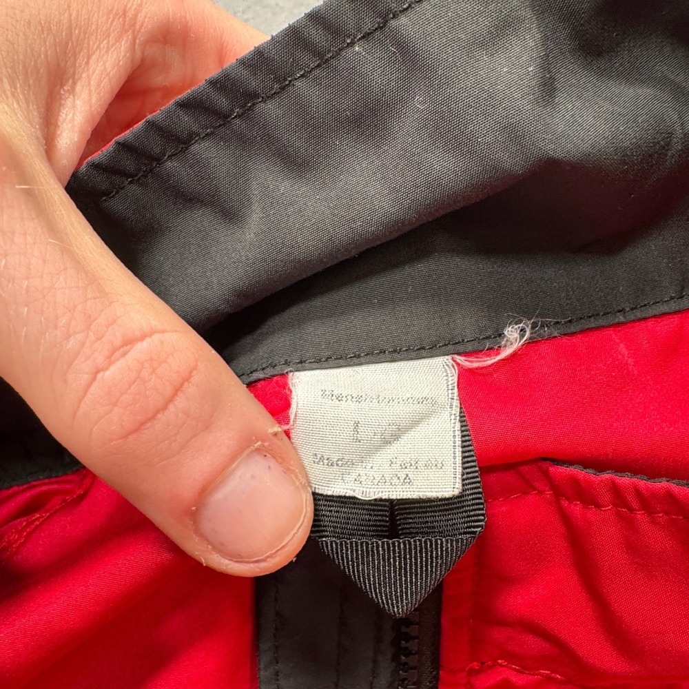 Mountain Equipment Cycling Jacket Men's Large Red Reflective Windbreaker Canada - Picture 6 of 6